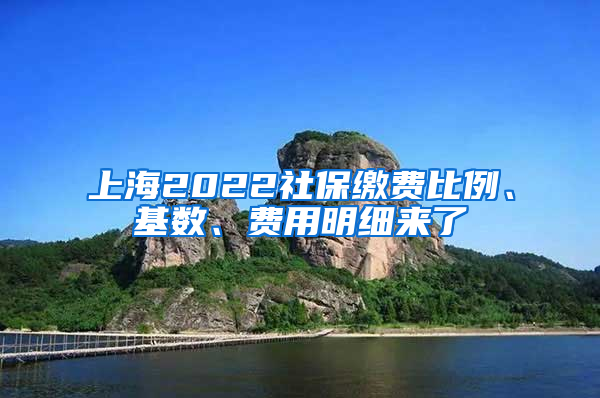 上海2022社保繳費(fèi)比例、基數(shù)、費(fèi)用明細(xì)來了