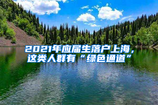 2021年應屆生落戶上海，這類人群有“綠色通道”