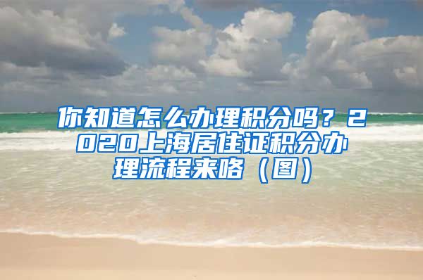 你知道怎么辦理積分嗎？2020上海居住證積分辦理流程來咯（圖）