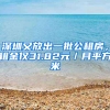 深圳又放出一批公租房，租金僅31.82元／月平方米