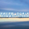 深圳住建局：落戶滿3年且社保滿36個(gè)月可購(gòu)房