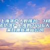 上海落戶人數(shù)排名：7月成功落戶上海的7446人，來自哪些神仙公司