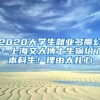 2020大學(xué)生就業(yè)多魔幻？上海交大博士生輸給了本科生！理由太扎心