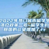 2022年熱門(mén)城市留學(xué)生落戶政策一覽~留學(xué)生們回國(guó)的欲望增加了++