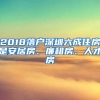 2018落戶深圳六成住房是安居房、廉租房、人才房